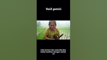 Nenek Kehujanan di Sawah | Momen Haru di Tengah Alam 🌧️ #veo3 #hidupdidesa #trending #shorts