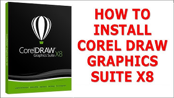 How to Install Corel Draw Graphic Suite X8