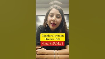 NEET 2025: Physics Trick for Rotational Motion by Arshpreet Kaur | 4 Marks to Pakke!