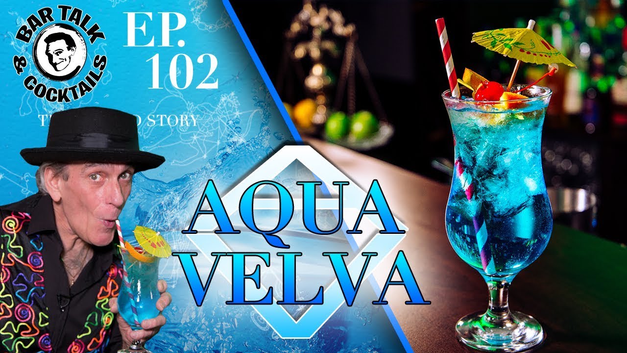 How to make the Aqua Velva Cocktail YouTube