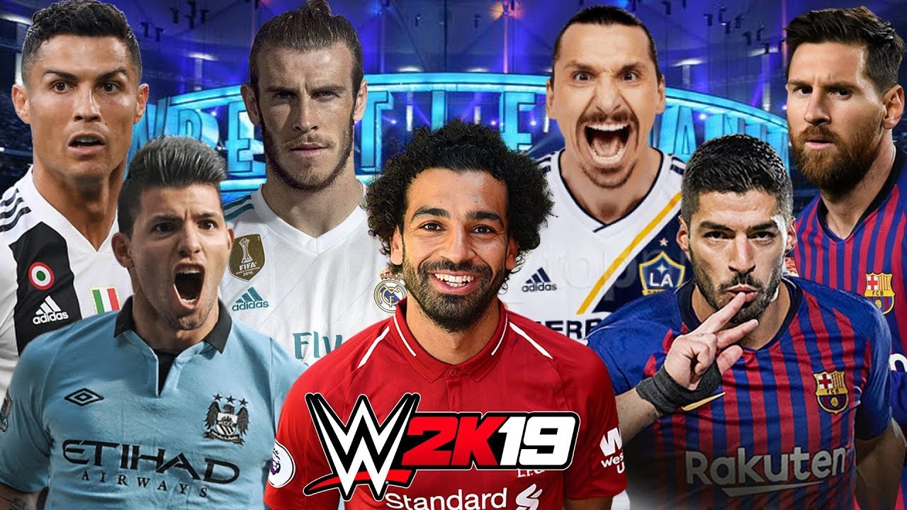 Football Royal Rumble | WWE 2K19 with Mohammed Salah, Messi, Pogba, Neymar Jr and Loads More