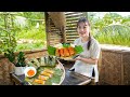 Slow Living Story: Cooking "Bánh Bột Lọc" in a Peaceful Countryside Setting | Slow Living Lifestyle