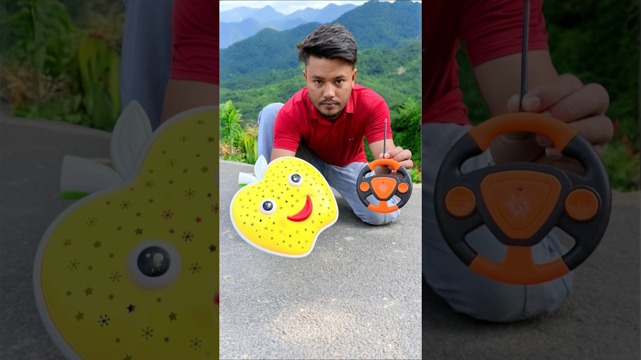 Smiling Apple RC Toy Unboxing & Testing 😂