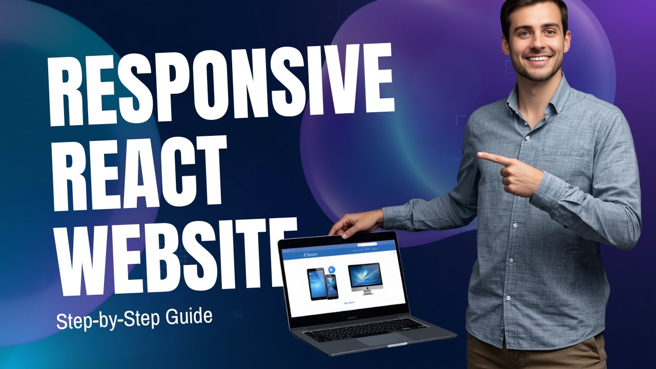 How to Build a Responsive Website Using React JS | Complete Step-by ...