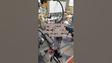 Full Automatic Soft Closing Hinge assembly machine