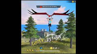 GLIDER RETURN..☠️☠️ | 1V4 | TP MAXX #shorts #freefire #gaming