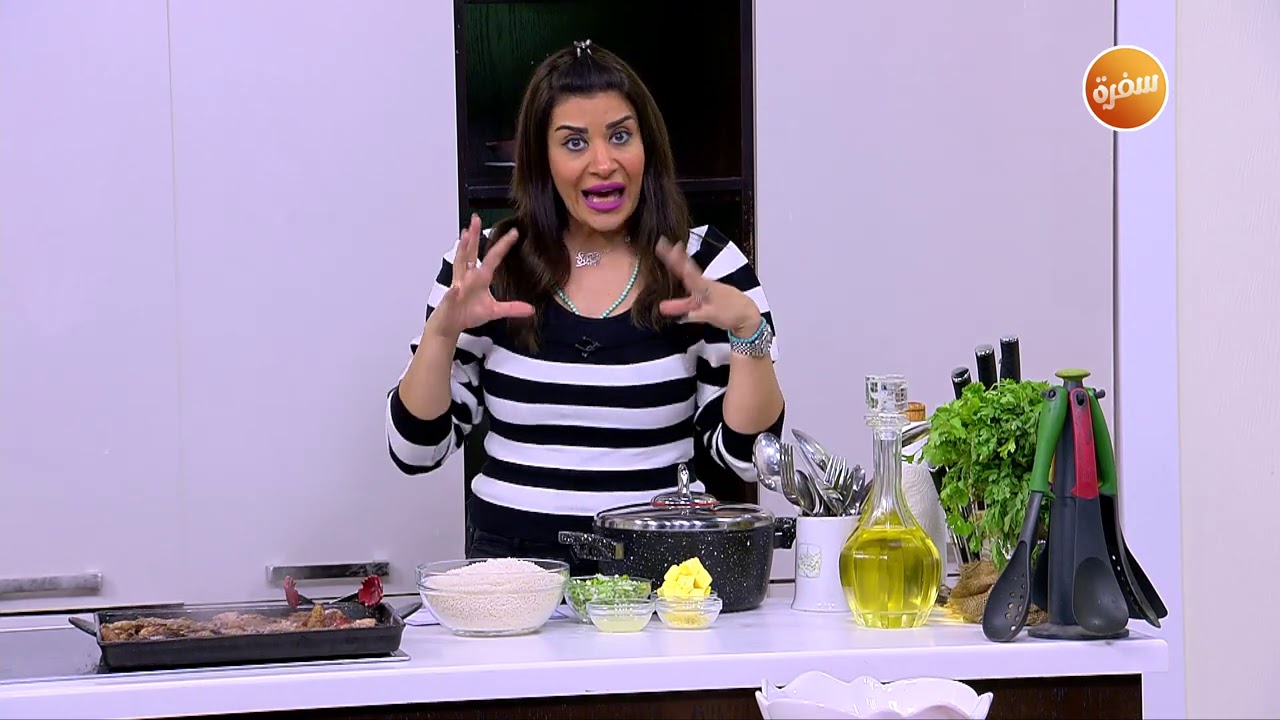 ستيك بالريكفورد صوص - أرز بالبصل الأخضر والليمون - سلطة بطاطس | أميرة في المطبخ (حلقة كاملة)