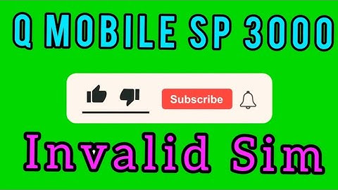 Q mobile sp3000 IMEI change cod invalid sim problum salutation,video by sialvi mobile sahiwal