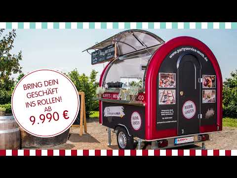 New Buddystar Verkaufsanhänger \u0026 Foodtrailer