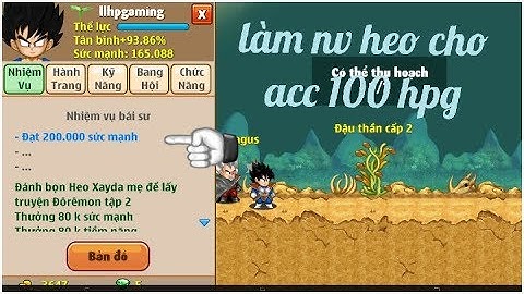 Ngọc Rồng Online- Siêu Phẩm Xayda 100 HPG Tập 2:Làm nv heo rừng