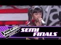 Vani "Butet - Sik Sik Sibatumanikam (Medley)" | Semifinals | The Voice Kids Indonesia Season 3 GTV