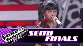 Vani 'Butet - Sik Sik Sibatumanikam (Medley)' | Semifinals | The Voice Kids Indonesia Season 3 GTV