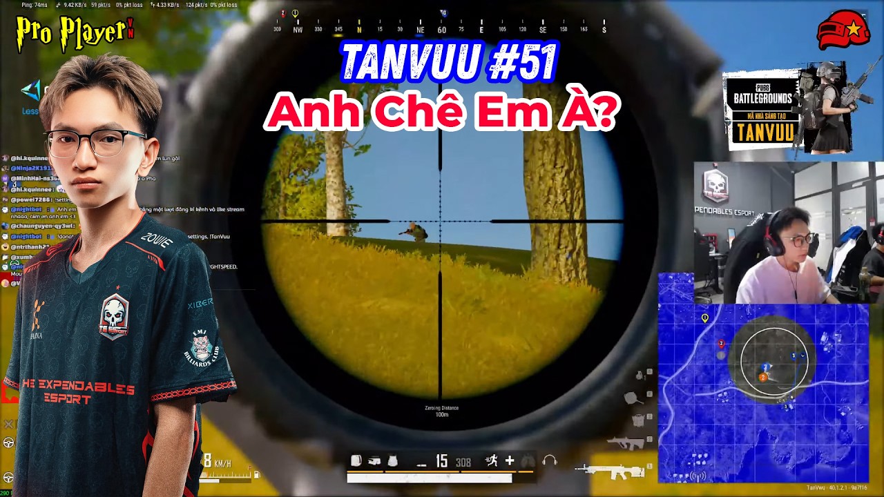 PUBG PC I TE_Tanvuu #51 I Anh Chê Em À?