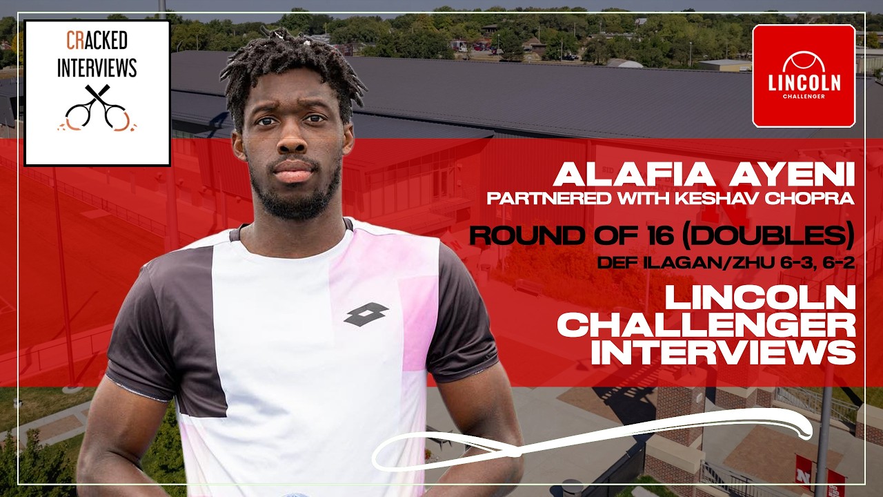 スポーツ選手 ALLADINA Alafia Ayeni | Defeated Ilagan/Zhu Rd-of-16 (Doubles) [Lincoln