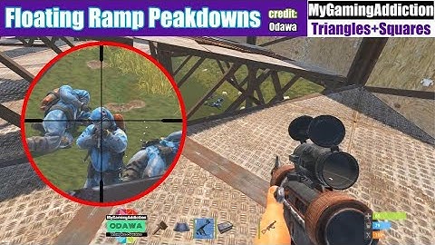 Rust - Floating Ramp PeakDOWNS - strategic defense idea