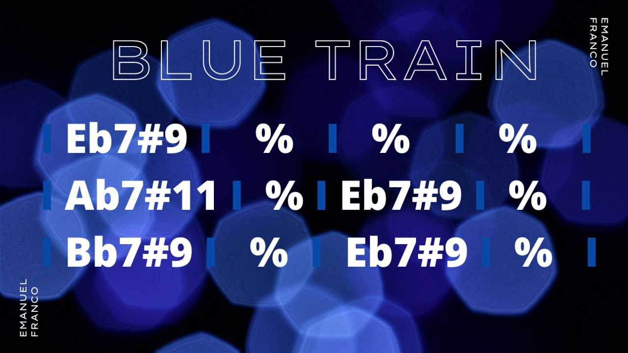 Blue Train - Backing Track