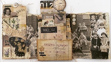 Accordion Folio | Tim Holtz idea-ology 2022 | Flip Through