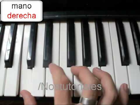 Suelta mi mano - SIN BANDERA - Piano tutorial (intro) - YouTube