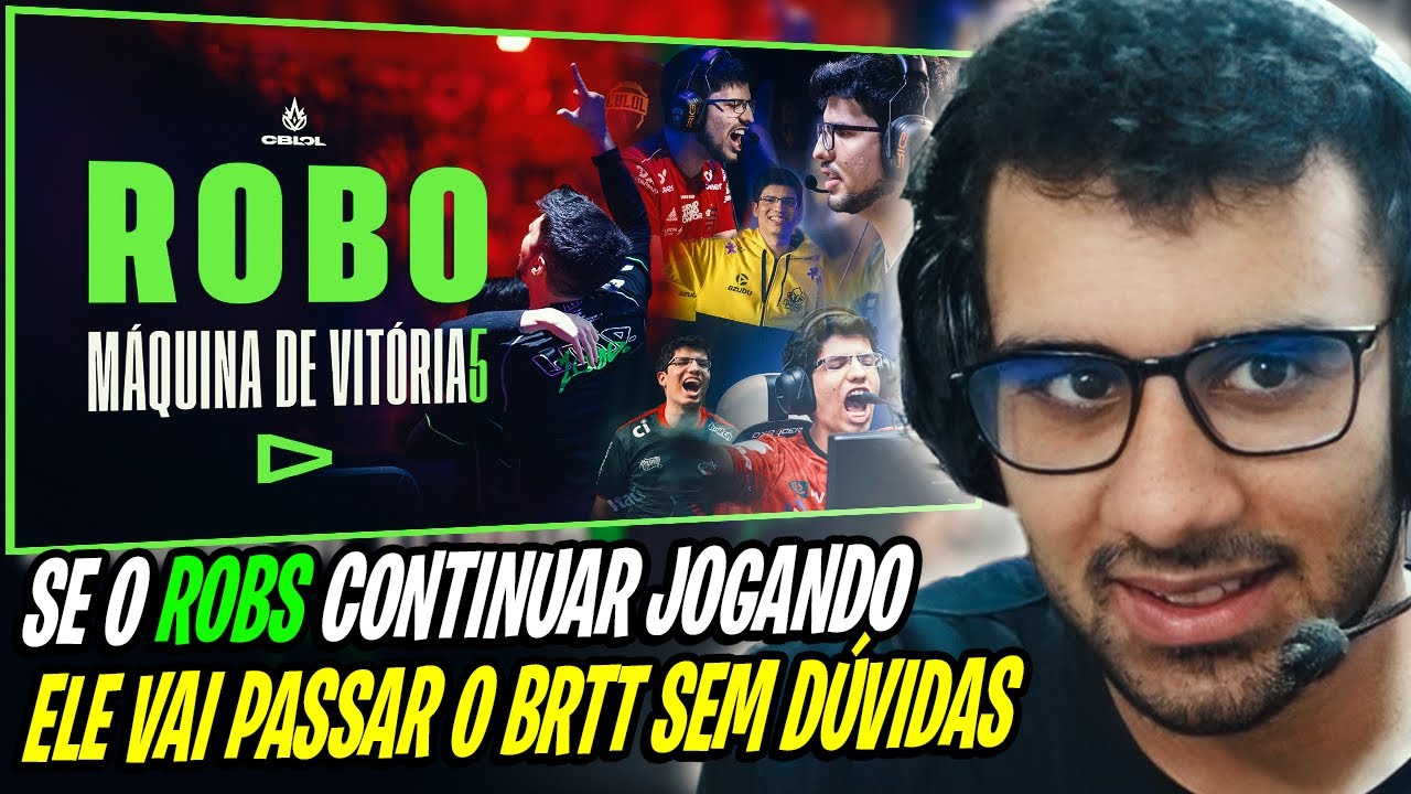 ABSOLUT REAGE: "Robo, uma máquina de vitórias | CBLOL 2023"