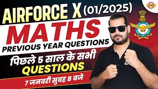 AIRFORCE X GROUP (01/2025) || MATHS || PREVIOUS YEAR QUESTIONS || MATHS BY VIVEK RAI SIR screenshot 5