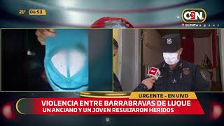 Nuevo episodio de violencia entre barrabravas de Luque