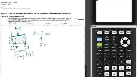 MATH1342 Test 3 Review -- Problem 1