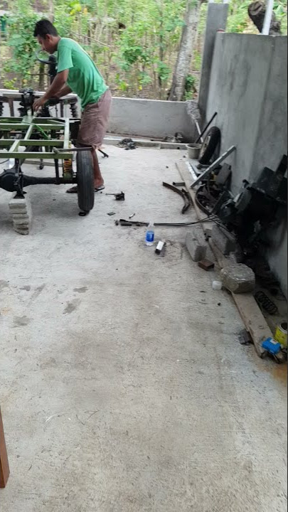 proses modif viar 150 jadi mini jeep