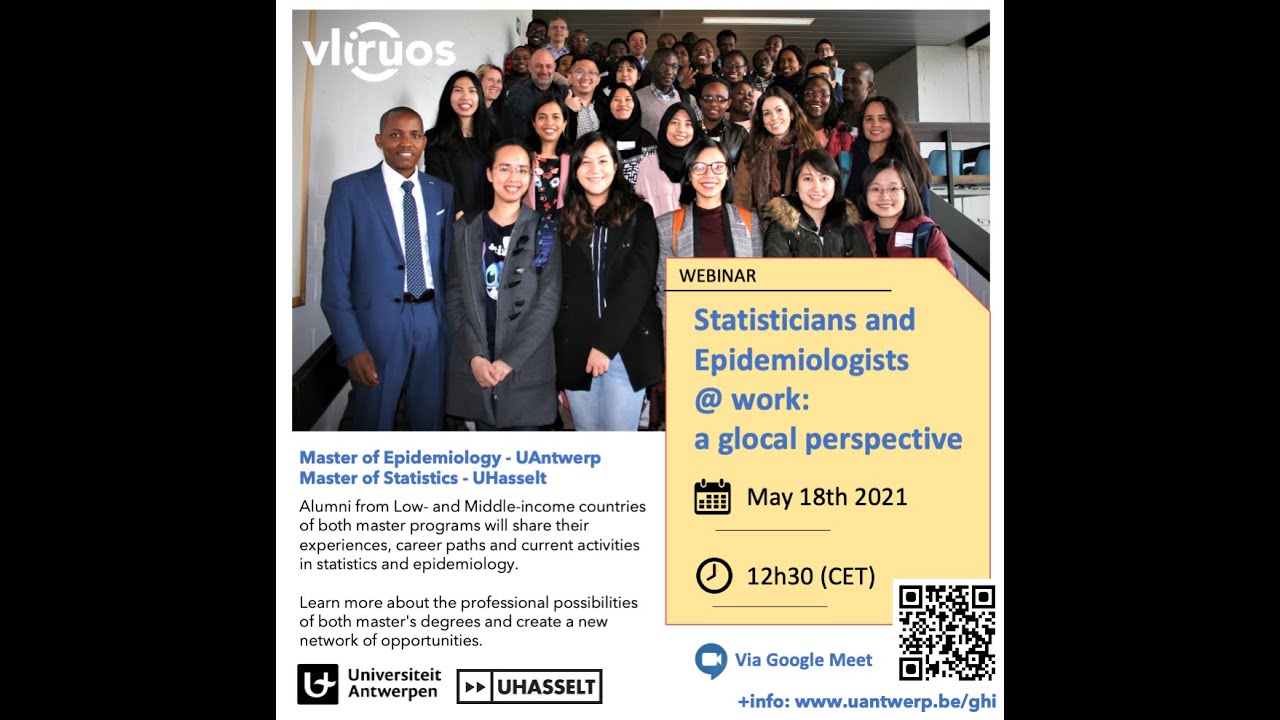Webinar Statisticians and epidemiologists at work: a glocal perspective ...