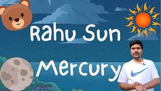 Rahu Sun Mercury Conjunction in Vedic Astrology (3 planetary conjunction) #conjunction #astrology