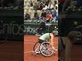 Un magnifique revers gagnant long de ligne pour lancer sa finale ! #shorts