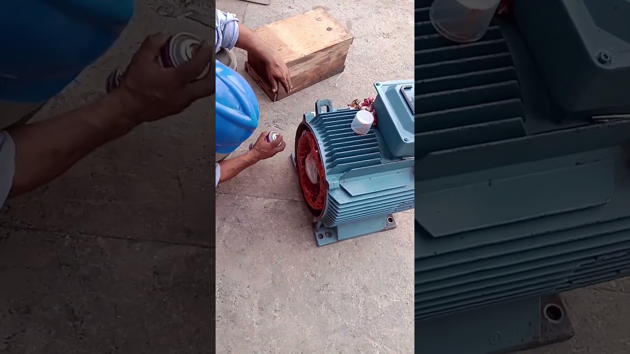 spray varnish | Induction motor winding 