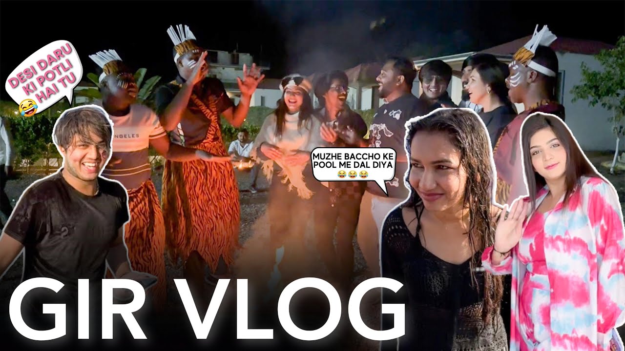 Gir Vlog With Twinkal Priyanka & Om || Sunny Bhavsar Vlog