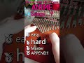 How many anime songs do you know? Part 3! #kalimba #animesongs #asmr #cozy #relaxing #vtuber #shorts
