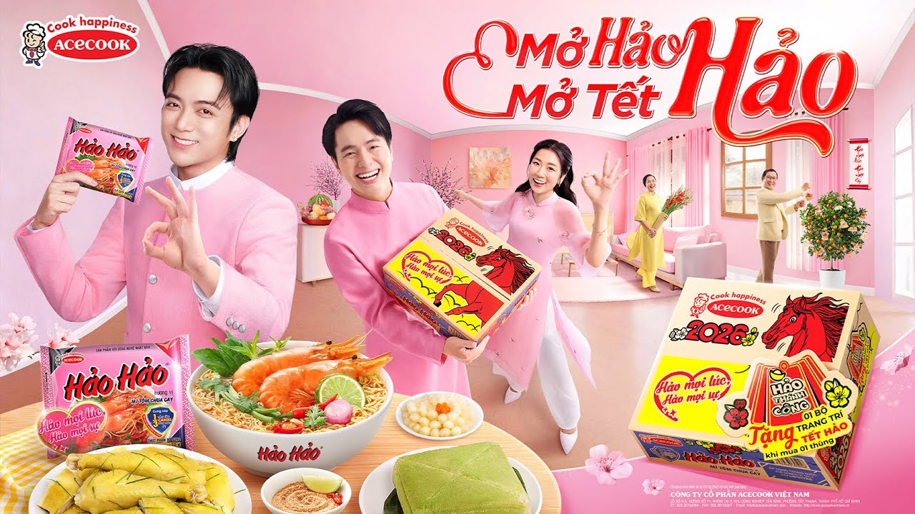 Mì Hảo Hảo: Mở Hảo Hảo Mở Tết Hảo