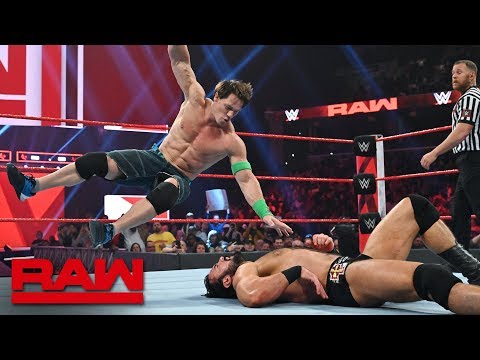 Cena vs. Bálor vs. McIntyre vs. Corbin - Winner faces Lesnar at Royal Rumble: Raw, Jan. 14, 2019