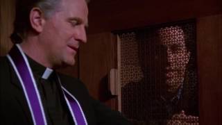 Seinfeld tells Father Curtis that Dr. Whatley converted to Judaism purely for the Jokes