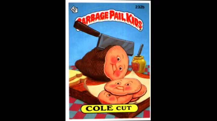 GPK Garbage Pail Kids Stickers Series 6 1980s 1986 Complete Collection