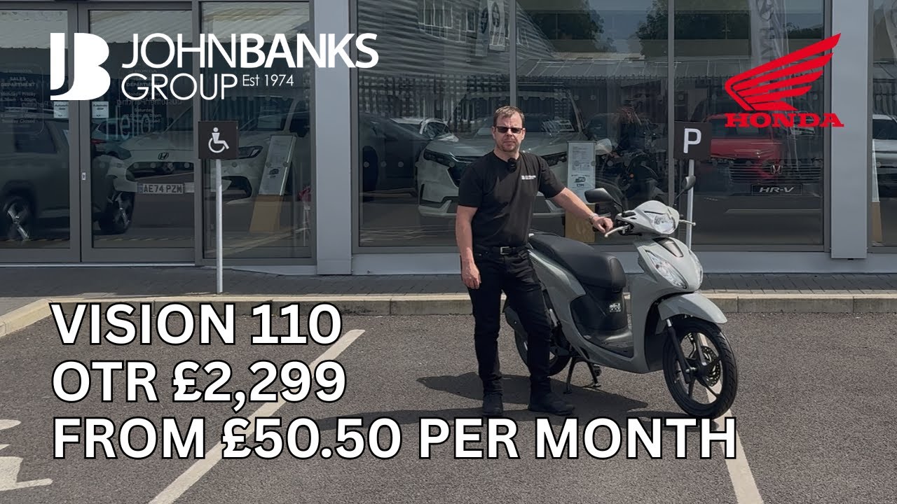 VISION 110 PRICE DROP – NOW ONLY £2,299!