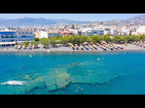 Ierapetra in Summer Lasithi Crete Greece 4K