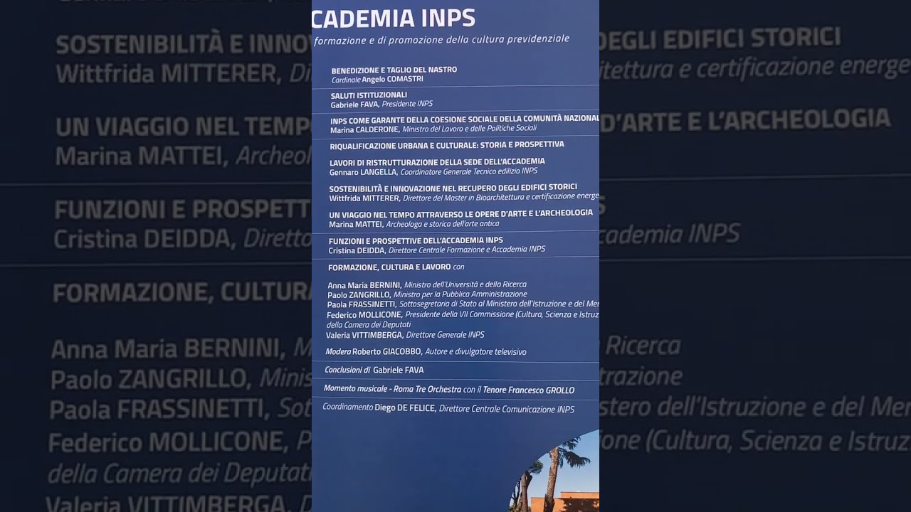 Garbatella convitto Locchi  Accademia INPS