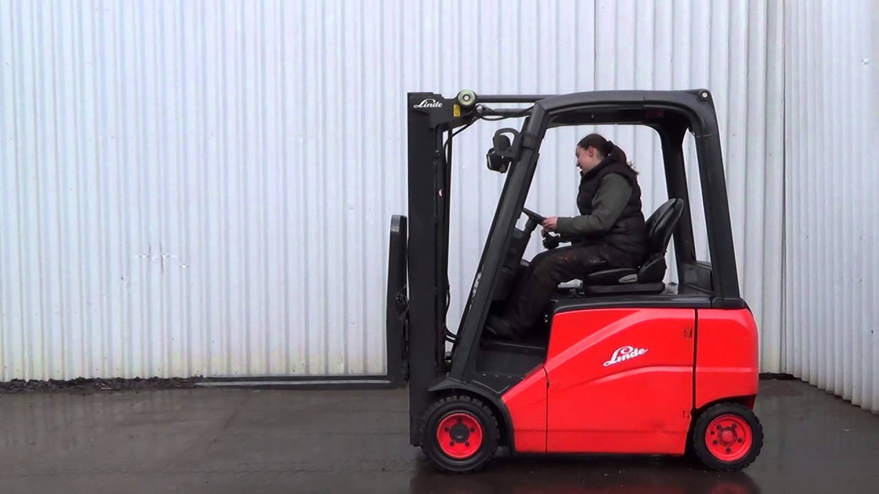 LINDE 1800KGS ELECTRIC FORKLIFT FORKLIFTS FORK LIFT TRUCK FORKTRUCK USED