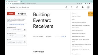 Building Eventarc Receivers || #qwiklabs || #coursera  ||  [With Explanation🗣️]