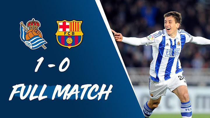 FULL MATCH | Real Sociedad 1-0 FC Barcelona LaLiga 2015/16