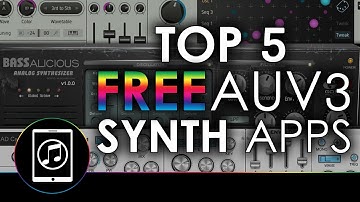 Top 5 Best FREE AUv3 Instrument and Synth Apps With Demos