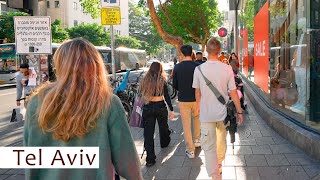 TEL AVIV TODAY. This is Israel, BABY! A Stroll through the city streets. by Relaxing WALKER 53,632 views 3 months ago 1 hour, 1 minute