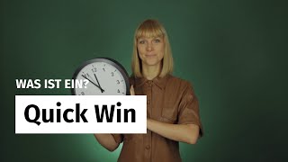 Was Ist Ein Quick Win? Ist Das Eigentlich Echte Innovation?