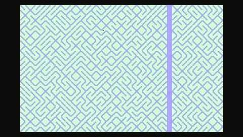 Commodore 64 maze game in 10 lines of basic