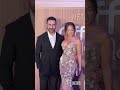 Jennifer Lopez and Brett Goldstein pose at the "Office Romance" premiere in New York. (🎥: @JPASC24)
