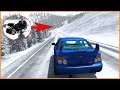 ЗИМА! ДОРОГИЕ МАШИНЫ ТЕРЯЮТ УПРАВЛЕНИЕ ЗИМОЙ! - BEAMNG DRIVE