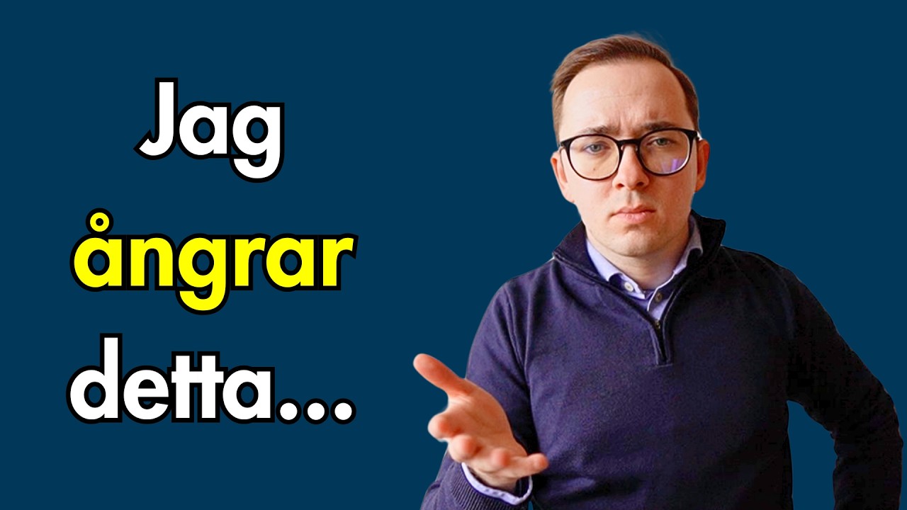 5 saker jag ångrar när jag byggde mitt hus